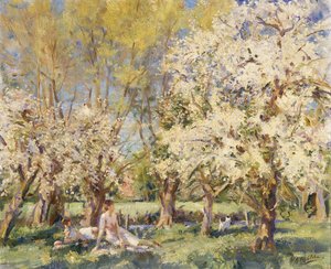 De vrolijke maand mei door Wilfred Gabriel de Glehn