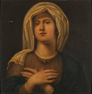 Portret van een Sibylle
