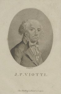 Portret van de componist Giovanni Battista Viotti 1755-1824, c. 1800
