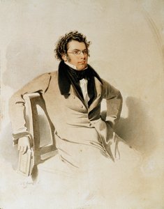Franz Schubert ... (aquarel)