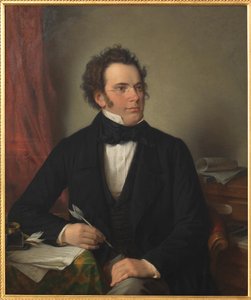 Portret van Franz Schubert 1797-1828, 1875