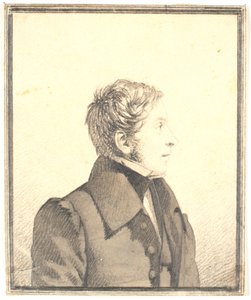 Portret van staatsraad Michael Raffenberg door Wilhelm Bendz