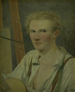 Zelfportret door Wilhelm Bendz