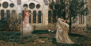 Visioen van de heilige Bernardus door Wilhelm Bernatzik