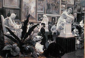Op de Internationale Kunsttentoonstelling van Wenen in 1882 door Wilhelm Gause
