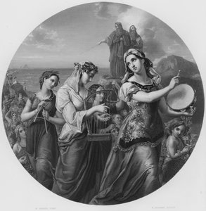 Miriam, uit het schilderij in de Koninklijke Collectie