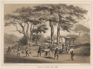 Tshan-Di-Coo-Sah, Lew Chew, 1855 door Wilhelm Joseph Heine