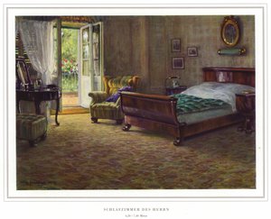 Bedrijf van tapijtfabrikanten Halbmond-Teppichfabrik Von Koch en Te Kock door Wilhelm Ludwig Heinrich Claudius