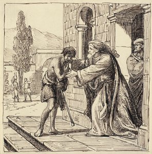 De Terugkeer van de Verloren Zoon door Wilhelm Marstrand