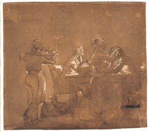 Een herbergscène