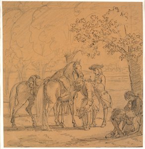 Frederik V. verleent de aanvraag van de theoloog, (C. D. Biehls Brieven, uitgegeven 1865)