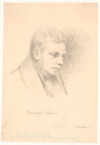Portret van Constantin Hansen door Wilhelm Marstrand