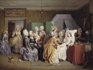 Scène uit Ludwig Holbergs 