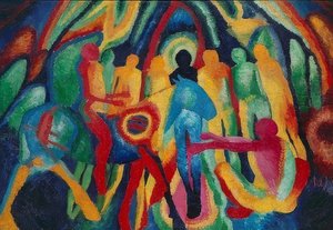 Intocht in Jeruzalem. 1912