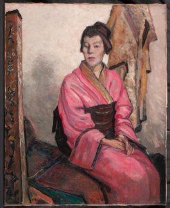 Dame in kimono