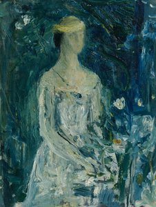 De vrouw van de kunstenaar door Wilhelm Thöny