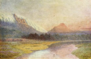 Een Zonsondergang op de Leeuwenkop, Effect van Zuidoostenwind