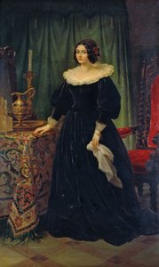 Portret van de danseres Lola Montez 1821-1861, 1847