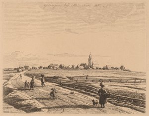 Giesing door Wilhelm von Kobell