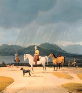 Ruiter aan de Tegernsee