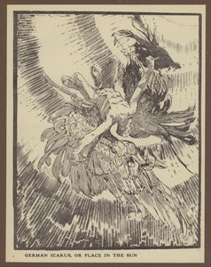 Duitse Icarus, of Plaats in de zon door Will Dyson