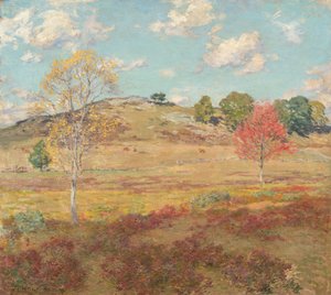 Vroege Herfst door Willard Leroy Metcalf