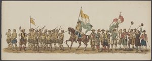 Delftse optocht van 1862, eerste en tweede groep