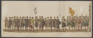 Delftse optocht van 1862, zevende en achtste groep