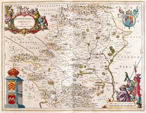 Hertford shire, in 