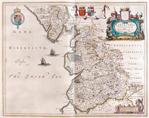 Lancaster en Lancastshire, in 