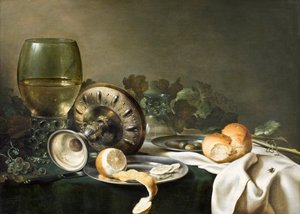 Stilleven door Willem Claesz. Heda
