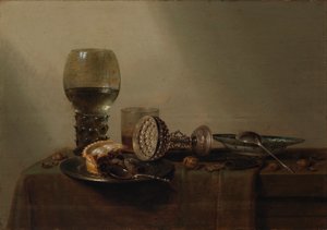 Stilleven, 1637 door Willem Claesz. Heda