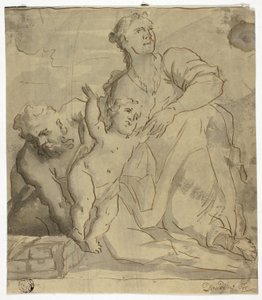 De Heilige Familie door Willem Doudijns