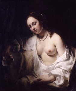 Bathseba met de brief van koning David, 1654