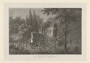 Sint-Maartenskapel (Valkhof) te Nijmegen door Willem Hendrik Hoogkamer