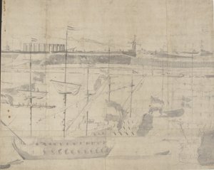 De Nederlandse vloot bij de rede van Kopenhagen 1658