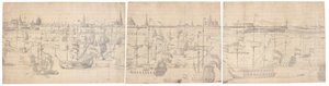 De Nederlandse Vloot bij Kopenhagen 1658 door Willem I van de Velde