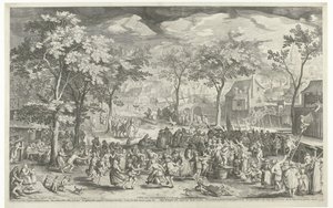 Dorpskermis, ca. 1610