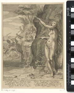 Perseus en Andromeda door Willem Isaacsz. van Swanenburg