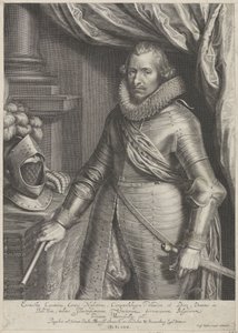 Portret van Ernst Casimir, graaf van Nassau-Dietz
