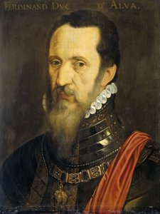 Portret van Fernando Alvarez de Toledo, Hertog van Alba