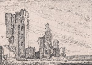 Het Huys te Kleef bij Haarlem, uit Verscheyden Landtschapjes Various Little Landscap..., ca. 1616 door Willem Pietersz. Buytewech