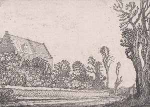Het Huis met de Trapgevel, uit Verscheyden Landtschapjes Diverse Kleine Landschappen..., ca. 1616