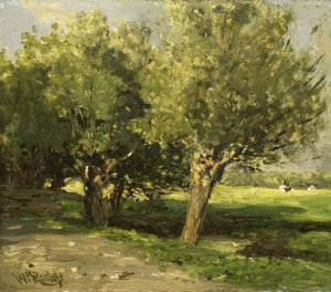 Wilgebomen door Willem Roelofs (I)