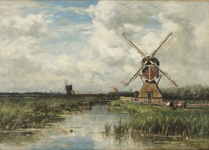 Uitzicht nabij Leiden