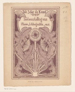 Tentoonstellingscatalogus van de Vereniging Voor de Kunst