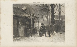 Straatmuzikanten door Willem Steelink (I)