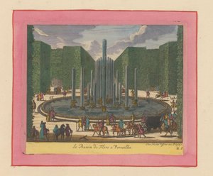 Bassin von Flora in den Gärten von Versailles door Willem Swidde