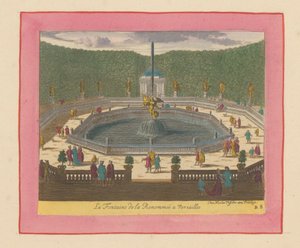 Brunnen des Ruhms in den Gärten von Versailles door Willem Swidde