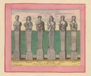 Hermes von Herkules, Omphale, Perseus, Andromeda, Bacchus und Ariadne door Willem Swidde